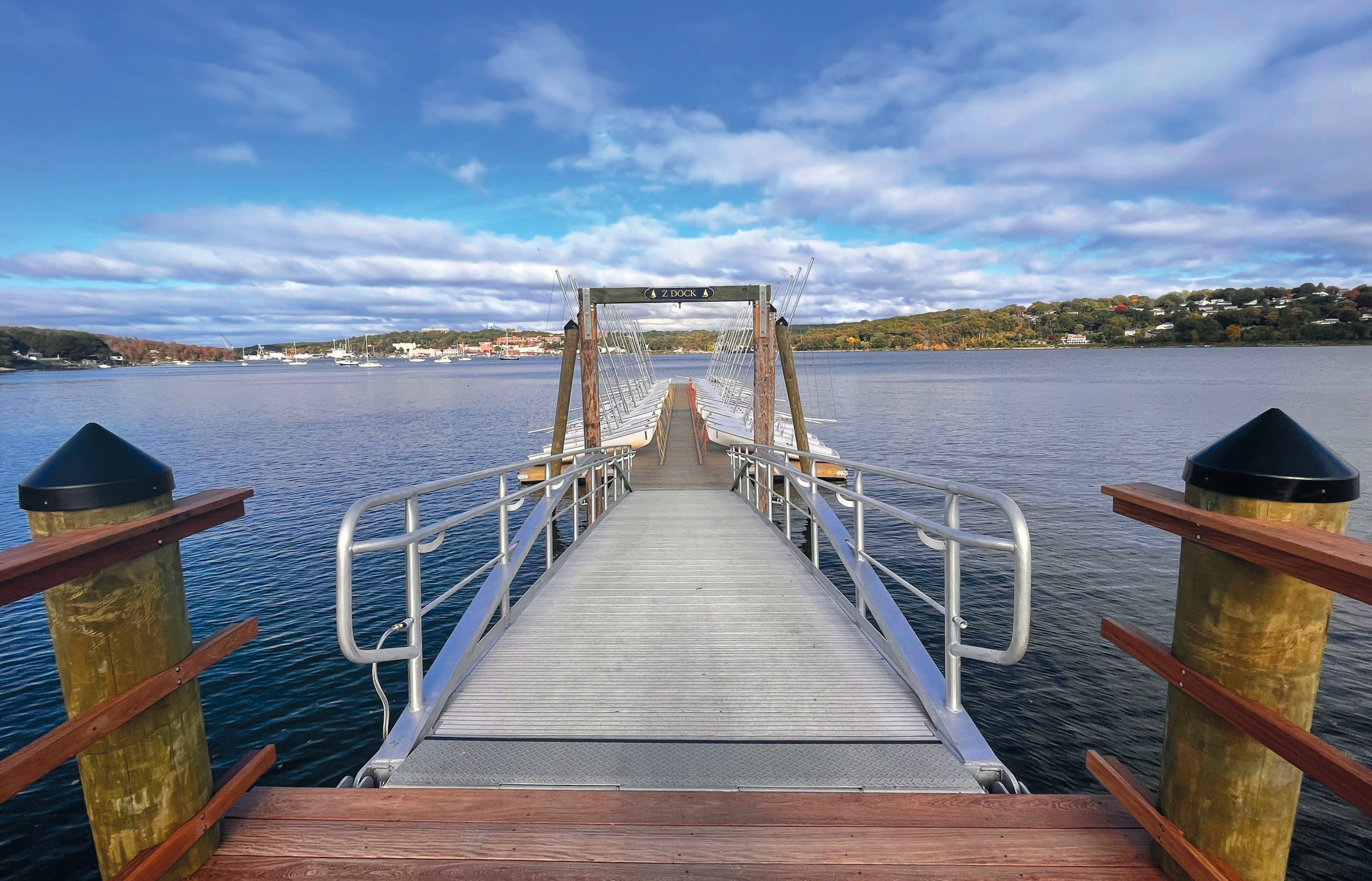 Image of newly-renovated Kohn Waterfront dock